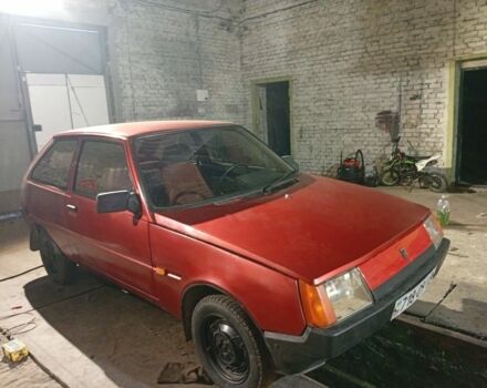 Красный ЗАЗ 1102 Таврия, объемом двигателя 1 л и пробегом 78 тыс. км за 835 $, фото 1 на Automoto.ua