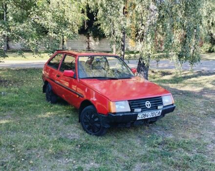 Красный ЗАЗ 1102 Таврия, объемом двигателя 1.1 л и пробегом 45 тыс. км за 558 $, фото 1 на Automoto.ua