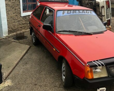 Красный ЗАЗ 1102 Таврия, объемом двигателя 1.1 л и пробегом 100 тыс. км за 1000 $, фото 1 на Automoto.ua
