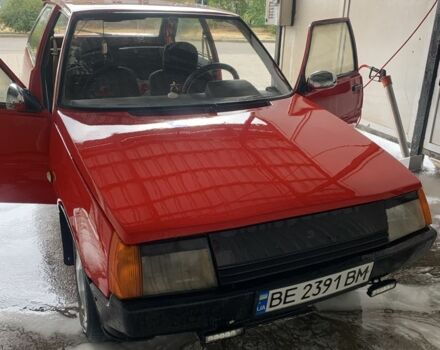 Красный ЗАЗ 1102 Таврия, объемом двигателя 1.1 л и пробегом 222 тыс. км за 799 $, фото 1 на Automoto.ua