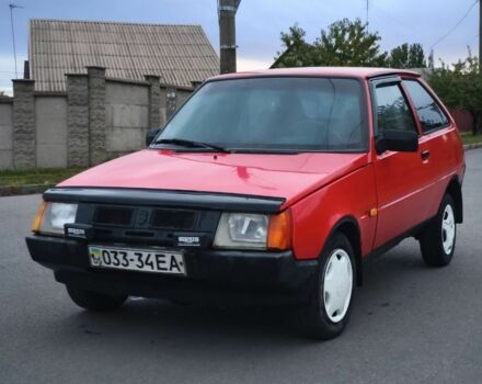 Красный ЗАЗ 1102 Таврия, объемом двигателя 1 л и пробегом 999 тыс. км за 476 $, фото 1 на Automoto.ua