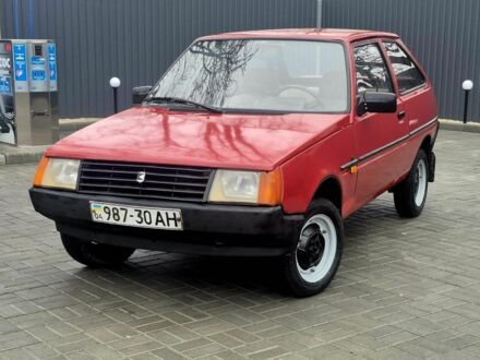 Красный ЗАЗ 1102 Таврия, объемом двигателя 1 л и пробегом 90 тыс. км за 650 $, фото 1 на Automoto.ua