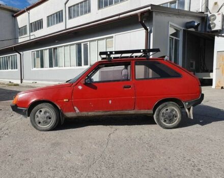 Красный ЗАЗ 1102 Таврия, объемом двигателя 1.1 л и пробегом 155 тыс. км за 617 $, фото 1 на Automoto.ua