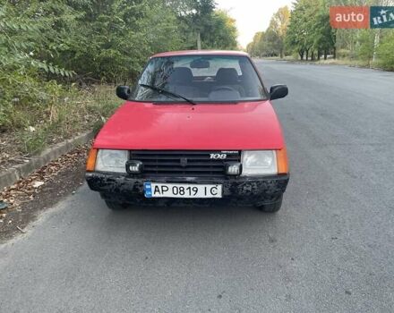 Красный ЗАЗ 1102 Таврия, объемом двигателя 1.1 л и пробегом 189 тыс. км за 650 $, фото 1 на Automoto.ua