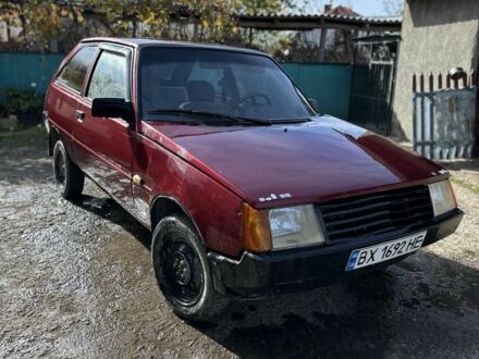 Красный ЗАЗ 1102 Таврия, объемом двигателя 1.1 л и пробегом 90 тыс. км за 400 $, фото 1 на Automoto.ua