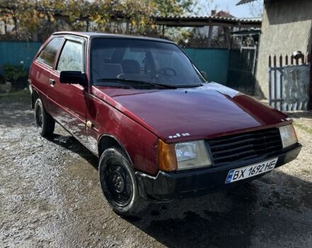 Красный ЗАЗ 1102 Таврия, объемом двигателя 1.1 л и пробегом 90 тыс. км за 450 $, фото 1 на Automoto.ua