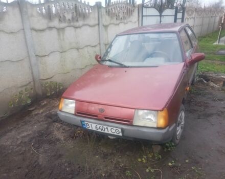 Червоний ЗАЗ 1102 Таврія, об'ємом двигуна 1.1 л та пробігом 120 тис. км за 261 $, фото 1 на Automoto.ua