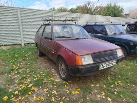 Красный ЗАЗ 1102 Таврия, объемом двигателя 1.2 л и пробегом 100 тыс. км за 288 $, фото 1 на Automoto.ua