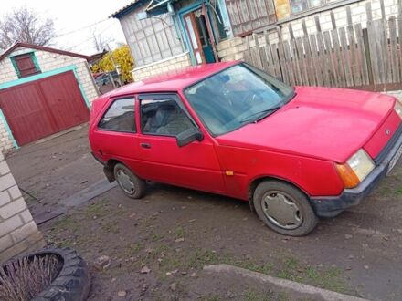 Красный ЗАЗ 1102 Таврия, объемом двигателя 1.1 л и пробегом 111 тыс. км за 800 $, фото 1 на Automoto.ua