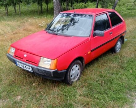 Красный ЗАЗ 1102 Таврия, объемом двигателя 1 л и пробегом 100 тыс. км за 1200 $, фото 1 на Automoto.ua