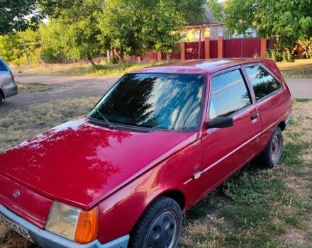 Красный ЗАЗ 1102 Таврия, объемом двигателя 1 л и пробегом 254 тыс. км за 572 $, фото 1 на Automoto.ua