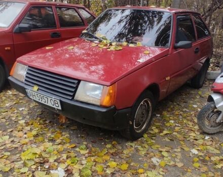 Червоний ЗАЗ 1102 Таврія, об'ємом двигуна 1.1 л та пробігом 150 тис. км за 476 $, фото 1 на Automoto.ua