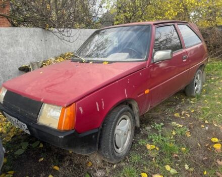 Красный ЗАЗ 1102 Таврия, объемом двигателя 0 л и пробегом 200 тыс. км за 650 $, фото 1 на Automoto.ua