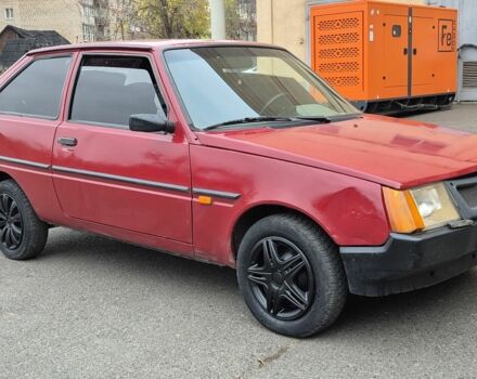 Красный ЗАЗ 1102 Таврия, объемом двигателя 1 л и пробегом 15 тыс. км за 588 $, фото 1 на Automoto.ua