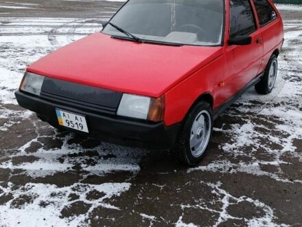 Красный ЗАЗ 1102 Таврия, объемом двигателя 1.2 л и пробегом 150 тыс. км за 650 $, фото 1 на Automoto.ua