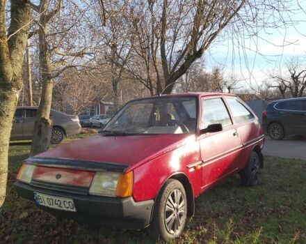 Червоний ЗАЗ 1102 Таврія, об'ємом двигуна 1.2 л та пробігом 100 тис. км за 1000 $, фото 1 на Automoto.ua