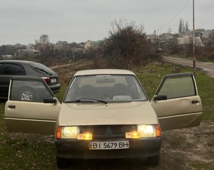 Желтый ЗАЗ 1102 Таврия, объемом двигателя 1.2 л и пробегом 104 тыс. км за 523 $, фото 1 на Automoto.ua