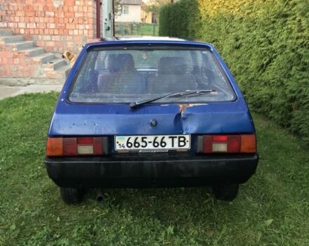 Синий ЗАЗ 1102 Таврия, объемом двигателя 1.2 л и пробегом 1 тыс. км за 350 $, фото 13 на Automoto.ua
