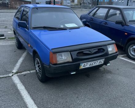 Синий ЗАЗ 1102 Таврия, объемом двигателя 1.1 л и пробегом 68 тыс. км за 600 $, фото 1 на Automoto.ua