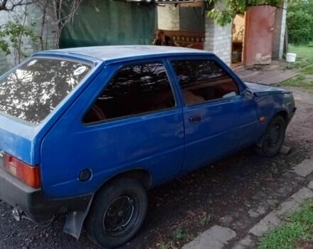 Синий ЗАЗ 1102 Таврия, объемом двигателя 1.2 л и пробегом 80 тыс. км за 450 $, фото 1 на Automoto.ua