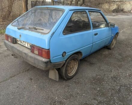 Синий ЗАЗ 1102 Таврия, объемом двигателя 1 л и пробегом 106 тыс. км за 477 $, фото 4 на Automoto.ua