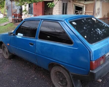 Синий ЗАЗ 1102 Таврия, объемом двигателя 1.2 л и пробегом 80 тыс. км за 450 $, фото 3 на Automoto.ua