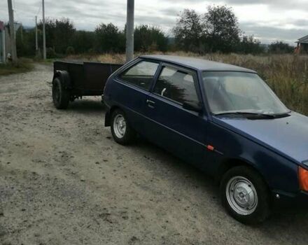 Синий ЗАЗ 1102 Таврия, объемом двигателя 1.1 л и пробегом 100 тыс. км за 600 $, фото 4 на Automoto.ua