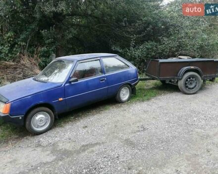 Синий ЗАЗ 1102 Таврия, объемом двигателя 1.1 л и пробегом 100 тыс. км за 600 $, фото 3 на Automoto.ua