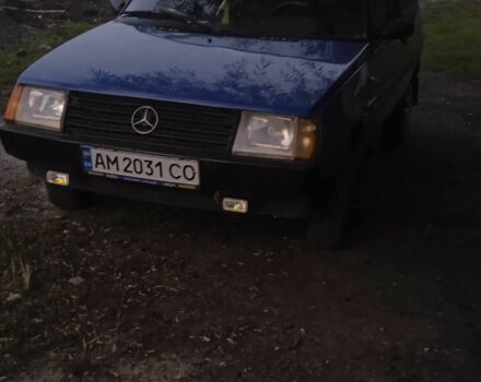 Синий ЗАЗ 1102 Таврия, объемом двигателя 1.1 л и пробегом 100 тыс. км за 716 $, фото 1 на Automoto.ua