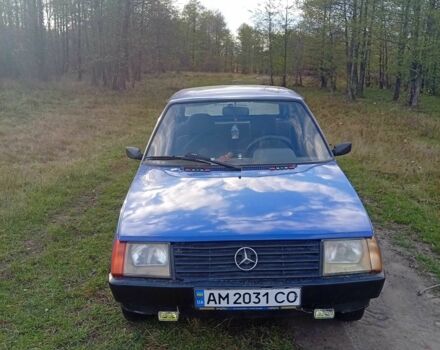 Синий ЗАЗ 1102 Таврия, объемом двигателя 1.1 л и пробегом 100 тыс. км за 716 $, фото 3 на Automoto.ua