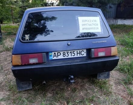 Синий ЗАЗ 1102 Таврия, объемом двигателя 1.2 л и пробегом 140 тыс. км за 654 $, фото 5 на Automoto.ua