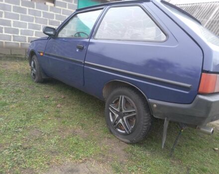 Синий ЗАЗ 1102 Таврия, объемом двигателя 1.2 л и пробегом 230 тыс. км за 1050 $, фото 3 на Automoto.ua