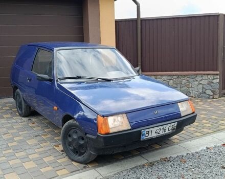 Синий ЗАЗ 1102 Таврия, объемом двигателя 1.2 л и пробегом 100 тыс. км за 550 $, фото 1 на Automoto.ua
