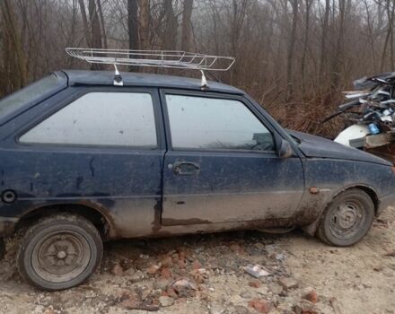 Синий ЗАЗ 1102 Таврия, объемом двигателя 1.2 л и пробегом 160 тыс. км за 356 $, фото 3 на Automoto.ua