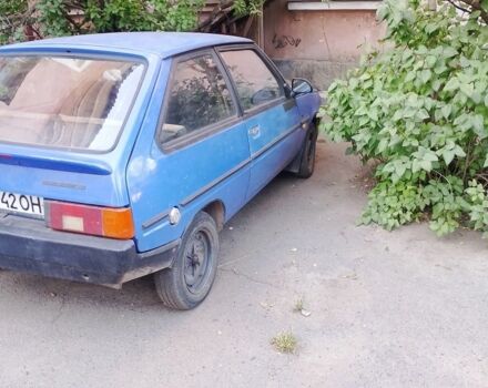 Синий ЗАЗ 1102 Таврия, объемом двигателя 1.1 л и пробегом 2 тыс. км за 599 $, фото 1 на Automoto.ua