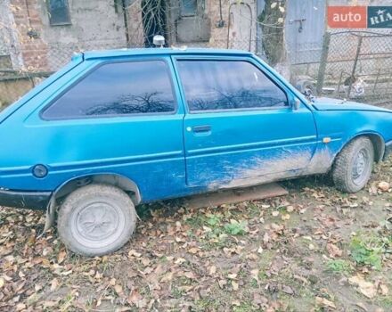 Синий ЗАЗ 1102 Таврия, объемом двигателя 1.1 л и пробегом 136 тыс. км за 400 $, фото 1 на Automoto.ua