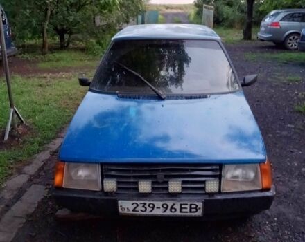 Синий ЗАЗ 1102 Таврия, объемом двигателя 1.2 л и пробегом 80 тыс. км за 450 $, фото 1 на Automoto.ua