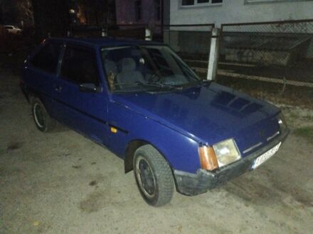 Синий ЗАЗ 1102 Таврия, объемом двигателя 1 л и пробегом 220 тыс. км за 568 $, фото 1 на Automoto.ua