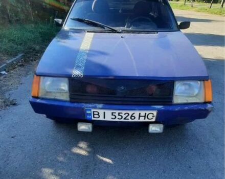 Синий ЗАЗ 1102 Таврия, объемом двигателя 1 л и пробегом 80 тыс. км за 850 $, фото 1 на Automoto.ua