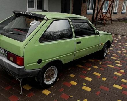 Зеленый ЗАЗ 1102 Таврия, объемом двигателя 1.1 л и пробегом 96 тыс. км за 430 $, фото 1 на Automoto.ua