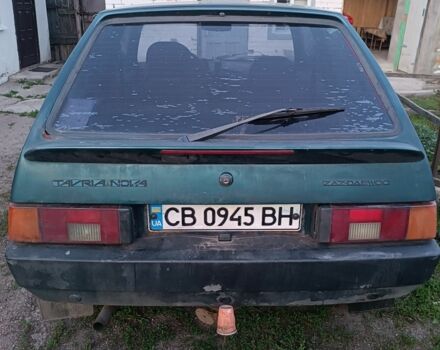 Зеленый ЗАЗ 1102 Таврия, объемом двигателя 1.2 л и пробегом 157 тыс. км за 800 $, фото 3 на Automoto.ua