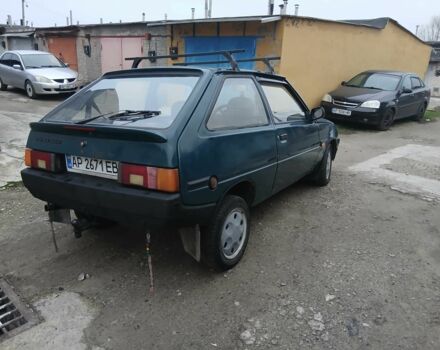 Зеленый ЗАЗ 1102 Таврия, объемом двигателя 1.2 л и пробегом 250 тыс. км за 650 $, фото 5 на Automoto.ua