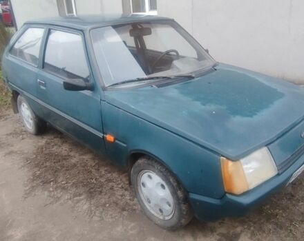 Зеленый ЗАЗ 1102 Таврия, объемом двигателя 1.1 л и пробегом 10 тыс. км за 591 $, фото 1 на Automoto.ua