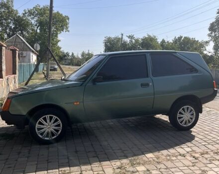 Зеленый ЗАЗ 1102 Таврия, объемом двигателя 1.2 л и пробегом 71 тыс. км за 2100 $, фото 3 на Automoto.ua