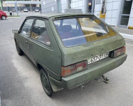 Зеленый ЗАЗ 1102 Таврия, объемом двигателя 1 л и пробегом 72 тыс. км за 290 $, фото 5 на Automoto.ua