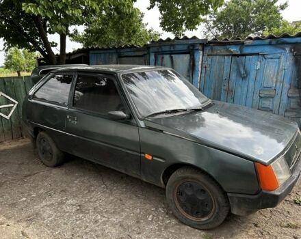 Зеленый ЗАЗ 1102 Таврия, объемом двигателя 1.2 л и пробегом 165 тыс. км за 552 $, фото 1 на Automoto.ua