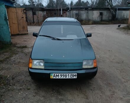 Зеленый ЗАЗ 1102 Таврия, объемом двигателя 1.2 л и пробегом 120 тыс. км за 750 $, фото 6 на Automoto.ua