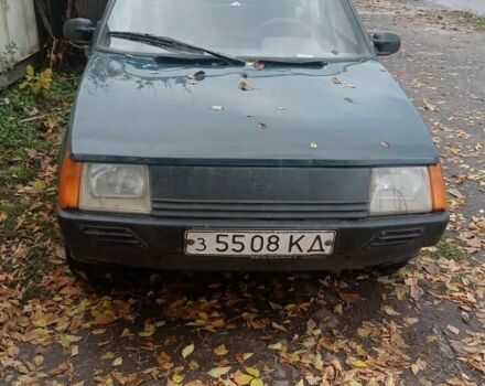 Зеленый ЗАЗ 1102 Таврия, объемом двигателя 1.2 л и пробегом 34 тыс. км за 646 $, фото 1 на Automoto.ua