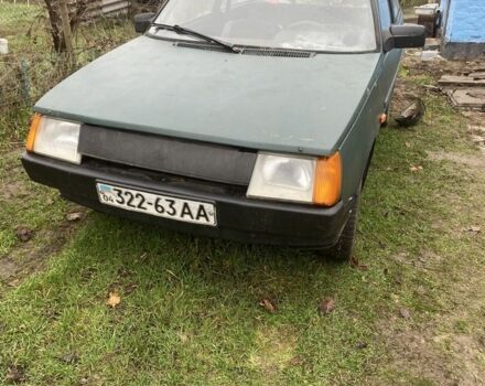 Зеленый ЗАЗ 1102 Таврия, объемом двигателя 1.2 л и пробегом 85 тыс. км за 380 $, фото 1 на Automoto.ua