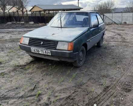 Зеленый ЗАЗ 1102 Таврия, объемом двигателя 1.2 л и пробегом 250 тыс. км за 238 $, фото 1 на Automoto.ua